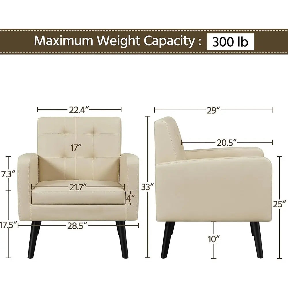 Dresden Collection | Sculptural Leather-Wrapped Vegan Leather Accent Chairs - featuring close-up joinery and artisanal finish quality in a Mid-Century Modern living room setting.