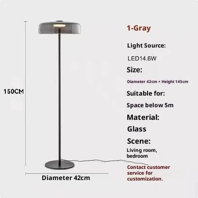 Fontaine Collection | Minimalist Steel-Framed Brushed Steel Floor Lamp - Curated Lighting for the Modern Living Collection | Woodies ON Woodlawn