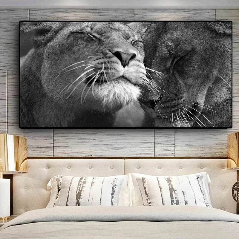 Elegant Mid-Century Modern High-Definition Spray Painting