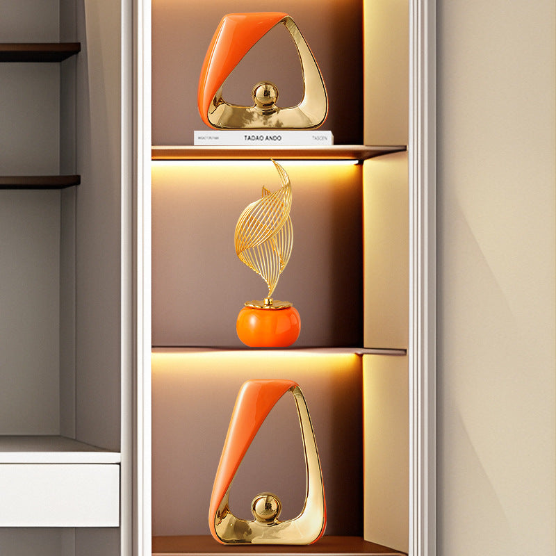 The Belmont Glazed Ceramic Accent Vessels