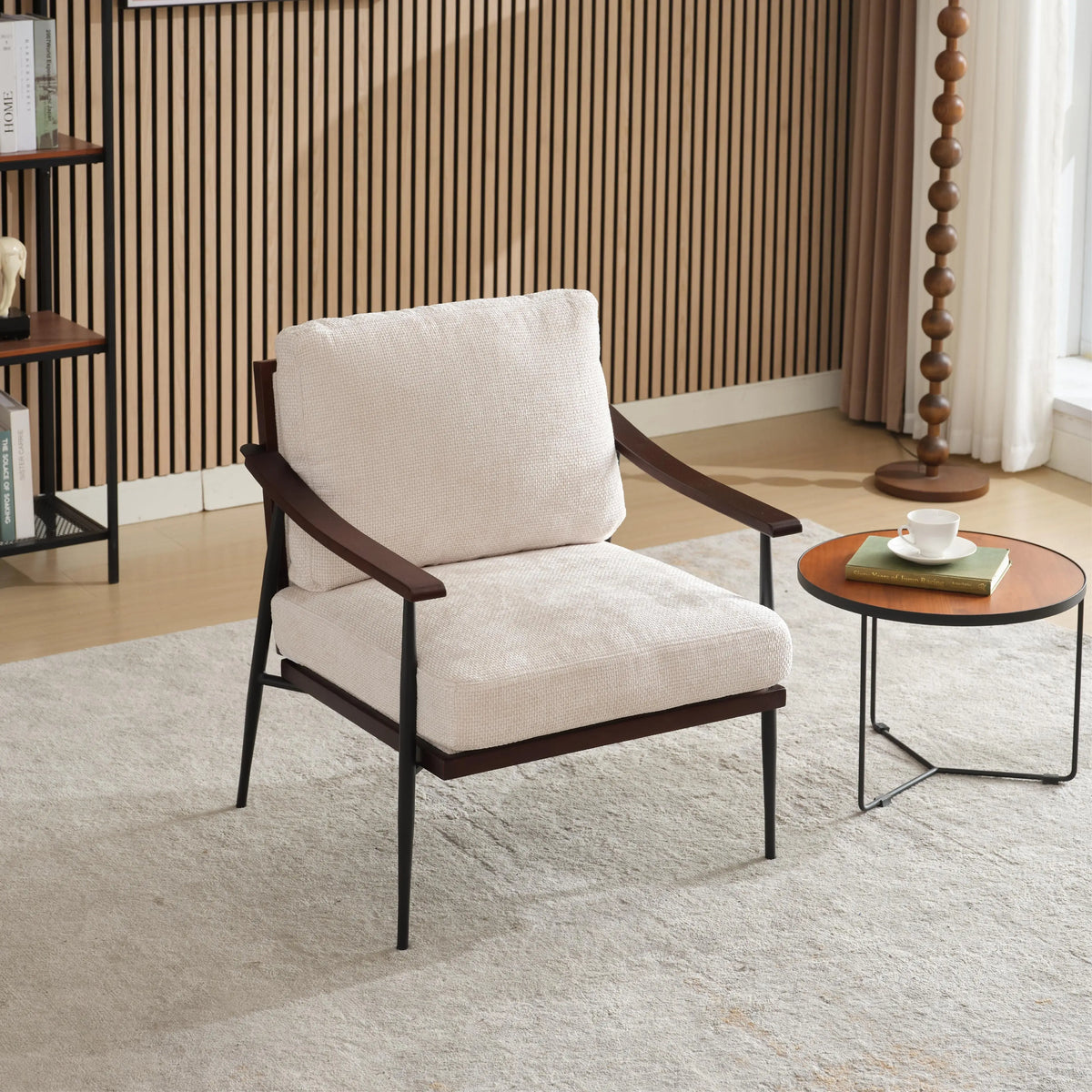 The Ellington Linen Accent Chair