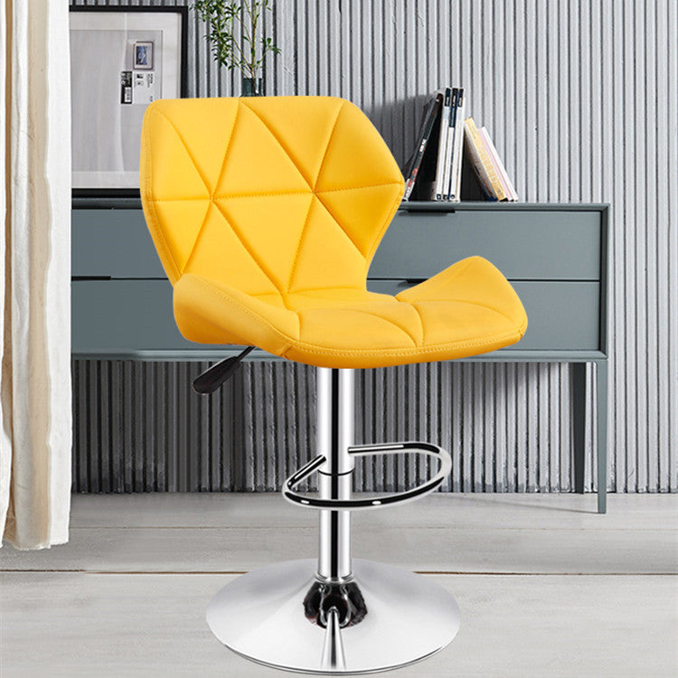 Meridian Collection | Minimalist Chrome-Detailed Chrome Swivel Chair - showcasing full sculptural form and curated finish in a Mid-Century Modern living room setting.