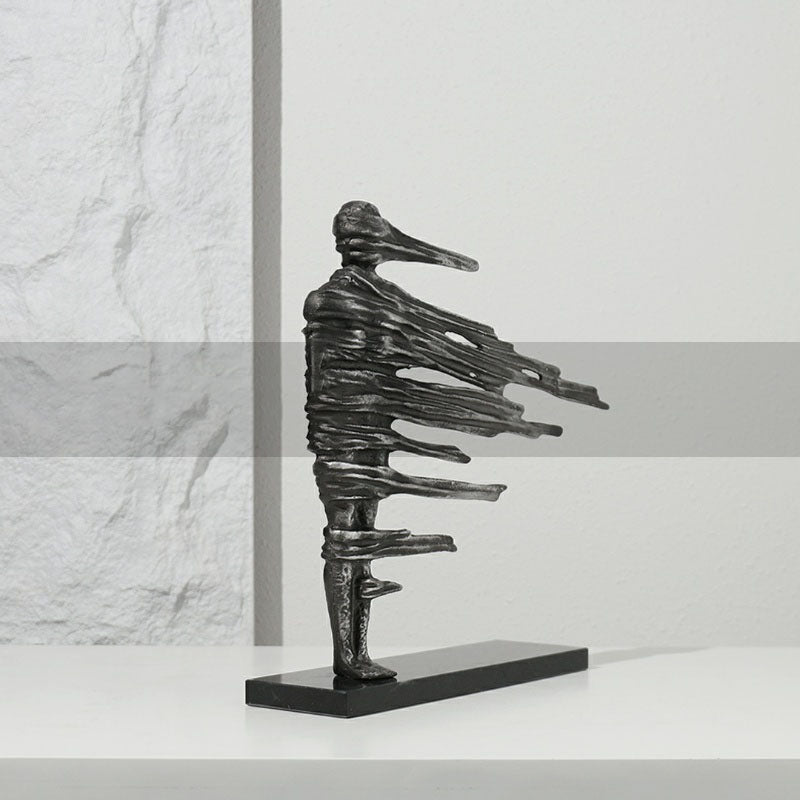 The Dresden Blackened Steel Portrait