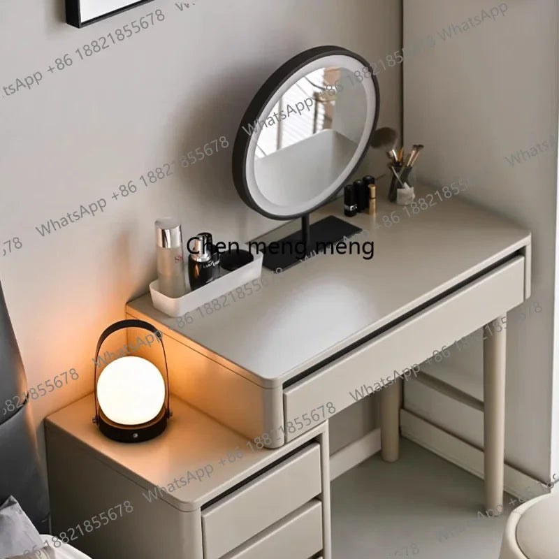 Astoria Collection | Tapered-Leg Brass-Accented Walnut Heritage Vanity - showcasing full sculptural form and curated finish in a Mid-Century Modern bathroom setting.