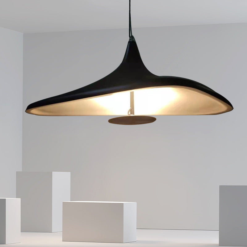 Fontaine Collection | Sculptural Resin-Topped Sculptural Resin LED Lamp - showcasing full sculptural form and curated finish in a Mid-Century Modern living room setting.
