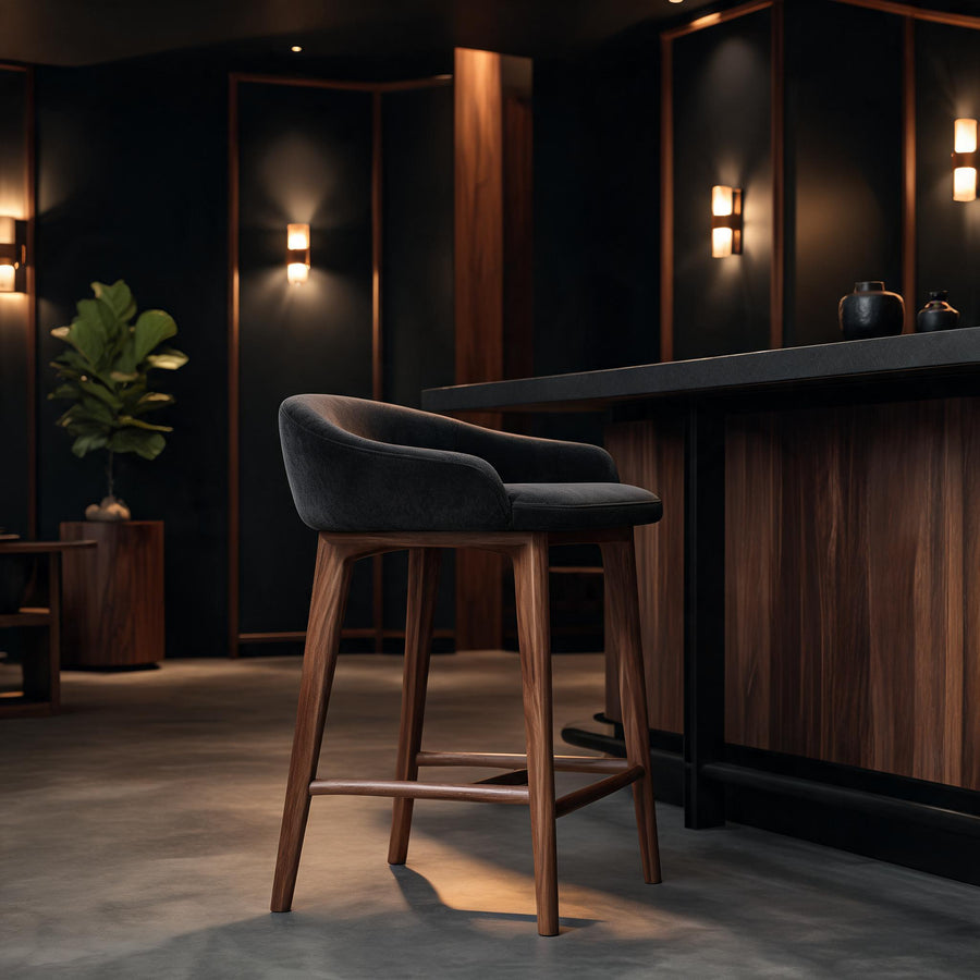 The Borealis Bar Stool - Woodies ON Woodlawn