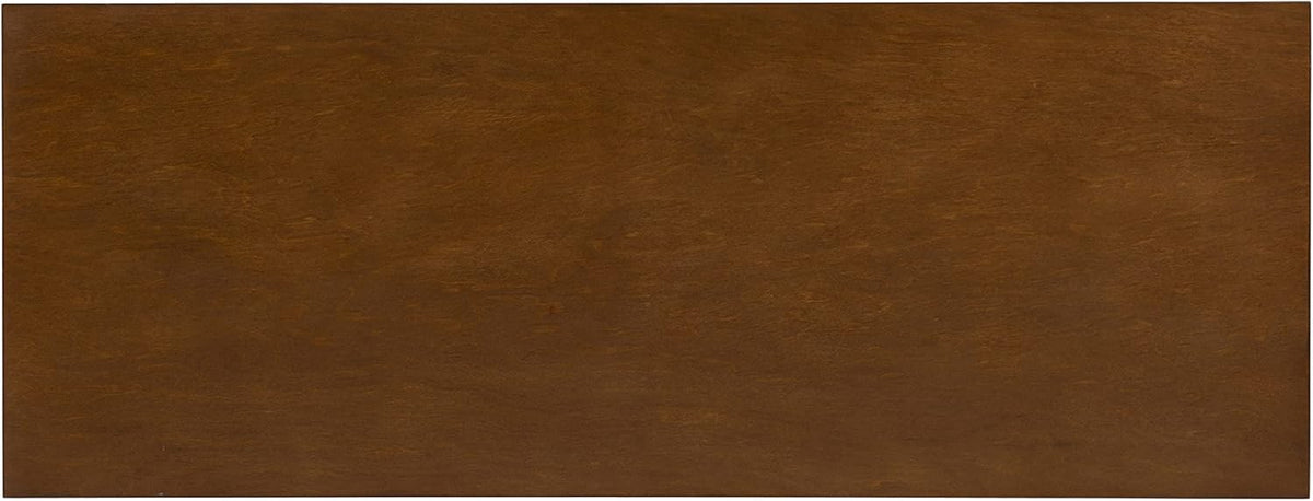 Linon Melissa Mid-Century Modern Walnut Console Table