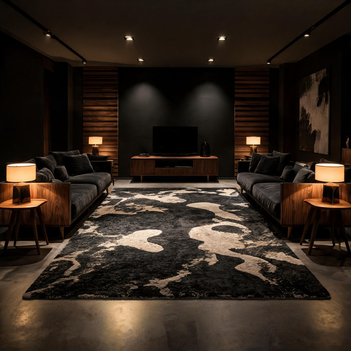 The Silhouette Area Rug - Woodies ON Woodlawn