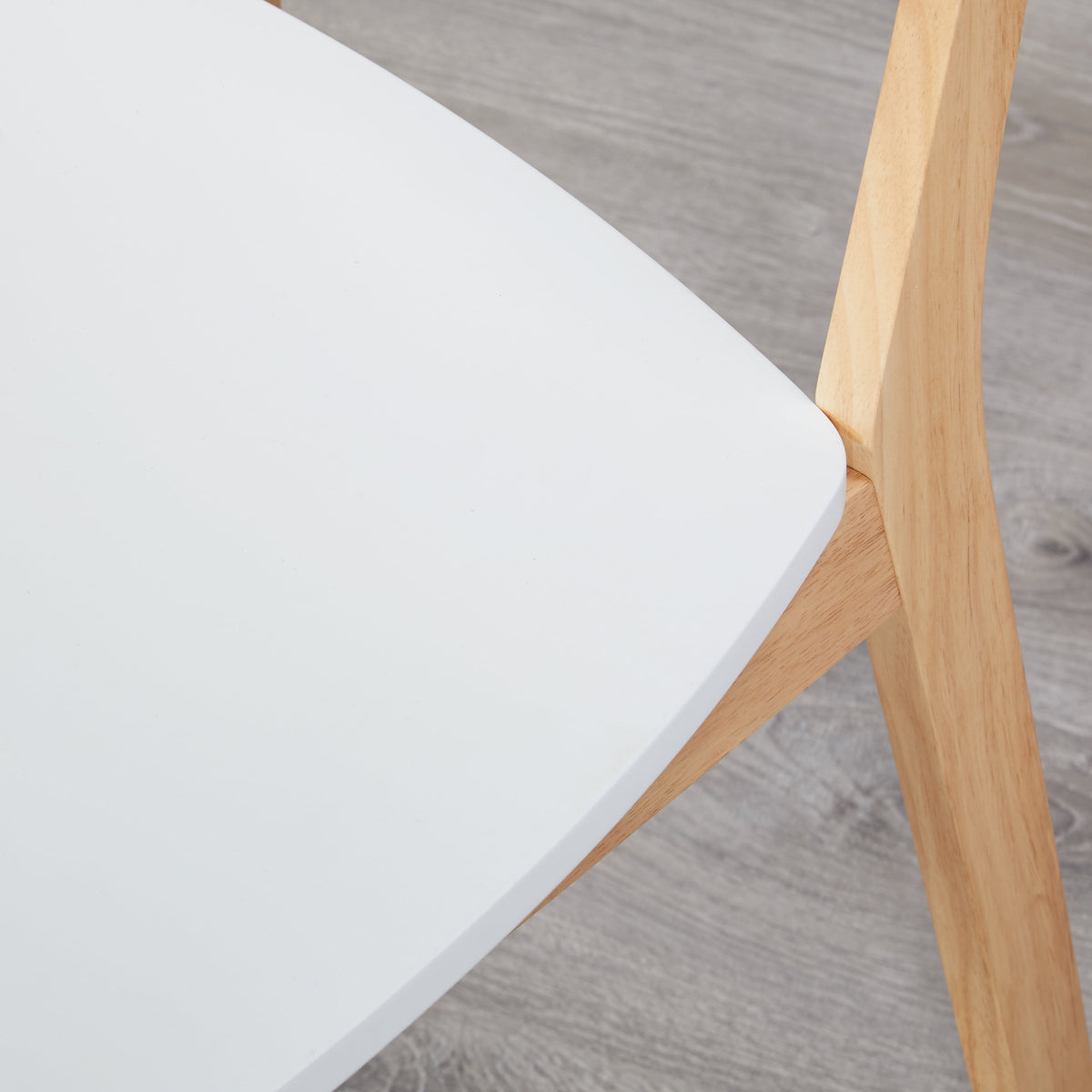 Simple Living Modern Dining Chairs Set of 4 with Angled Legs and Mid-Century Style