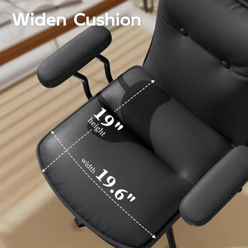 Ellington Collection | Sculptural Chrome-Detailed Cognac Leather Swivel Chair - presented at scale within a designed interior in a Mid-Century Modern living room setting.