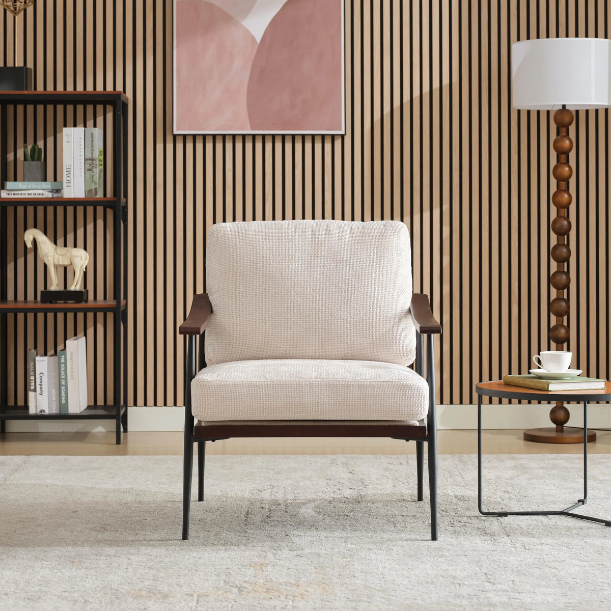 The Ellington Linen Accent Chair