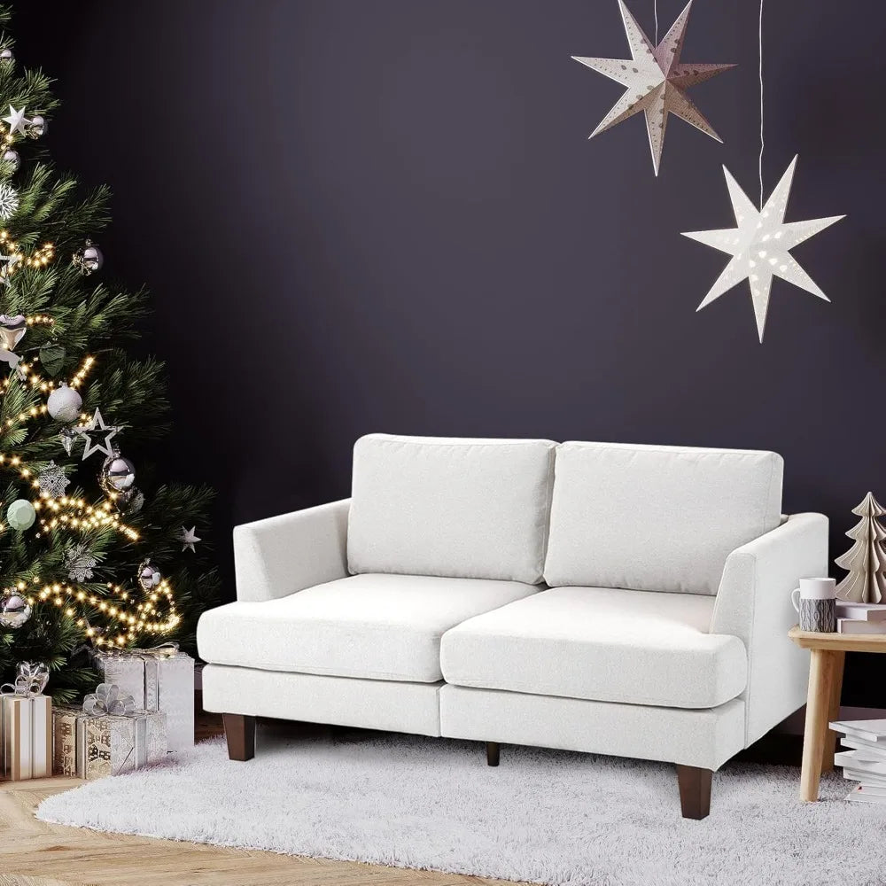 The Fontaine Linen Loveseat