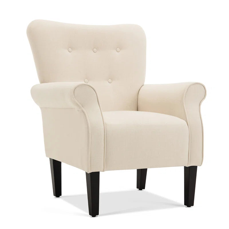 30.3" Wide Tufted Upholstered Armchair