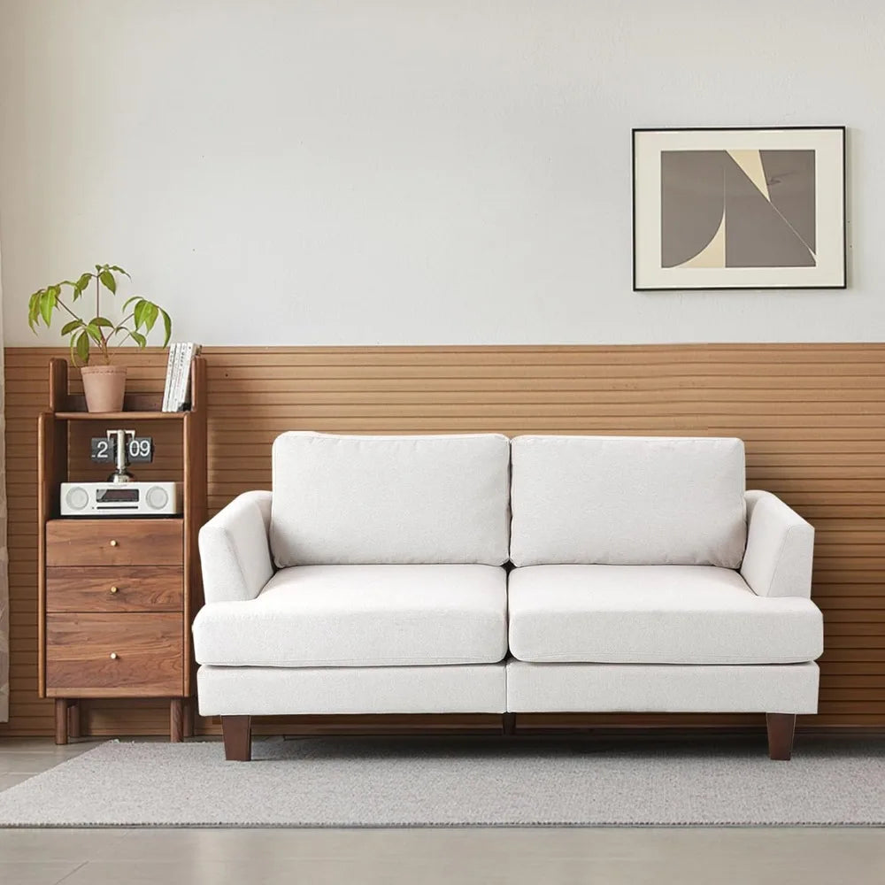 The Fontaine Linen Loveseat