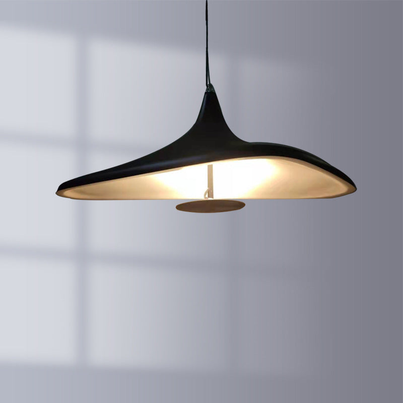 Fontaine Collection | Sculptural Resin-Topped Sculptural Resin LED Lamp - styled from an alternate angle revealing dimensional depth in a Mid-Century Modern living room setting.
