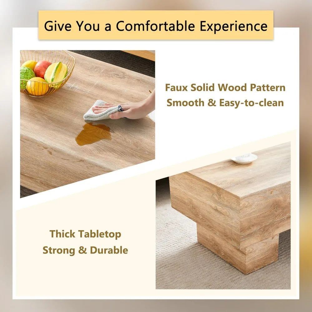 The Belmont Walnut Coffee Table