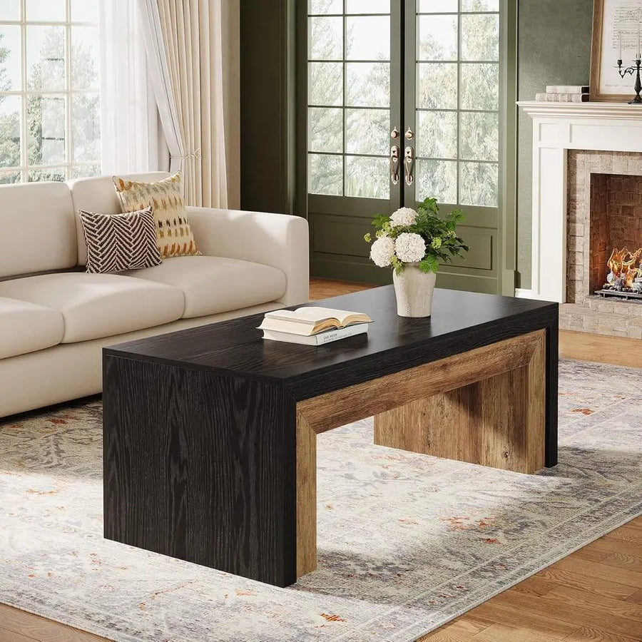 The Valencia Walnut & Ebony Coffee Table