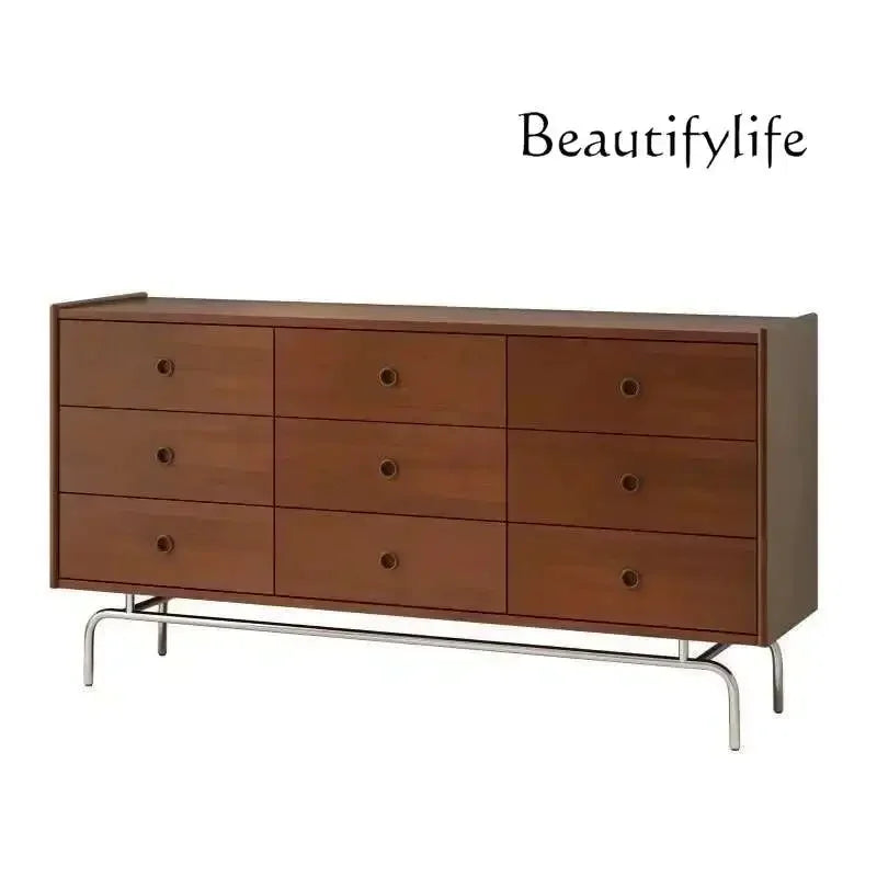 BJ Mid Century Modern Luxurious TV Stand for TVs Up to 32