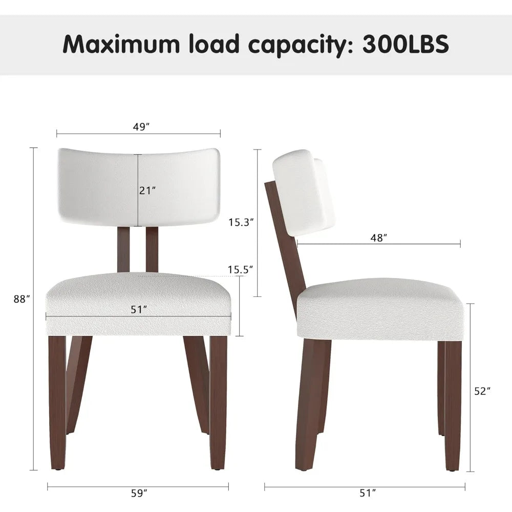 The Fontaine Upholstered Dining Chair Set