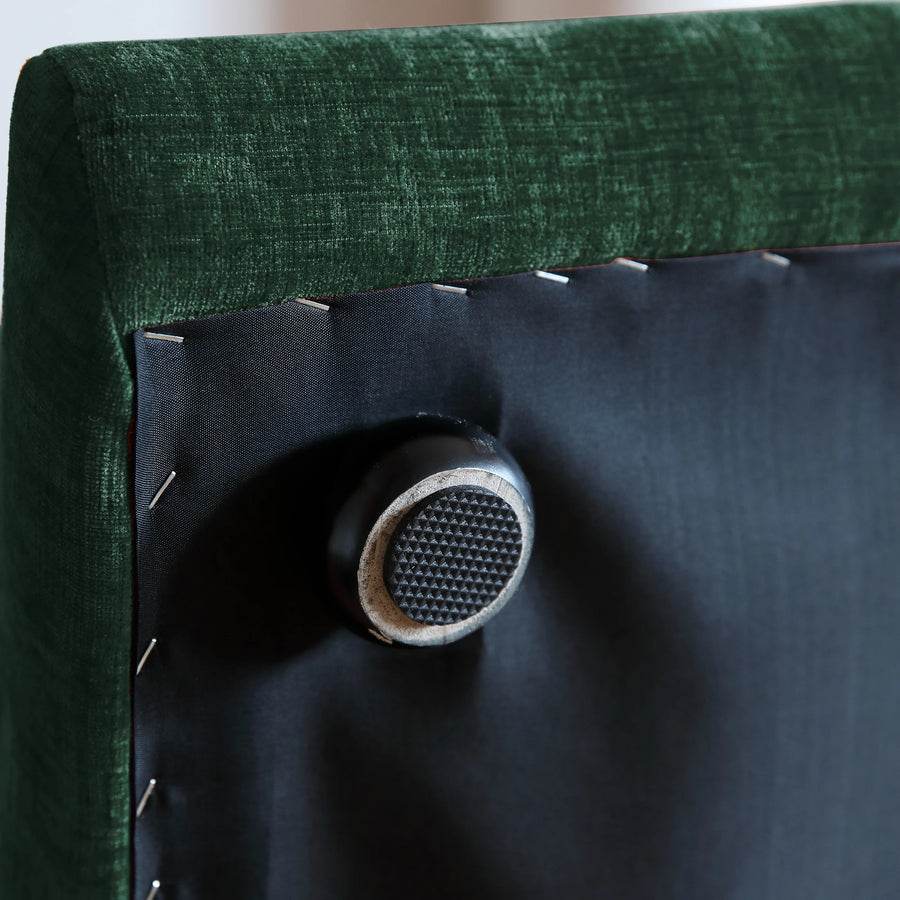 Comfy Chenille Mid-Century Single Accent Chair for Luxurious Small Spaces