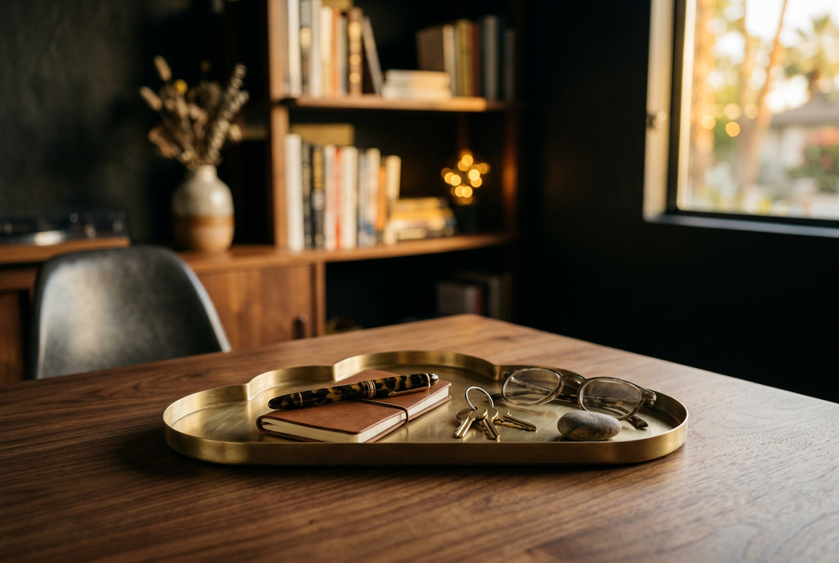Craighill Little Cloud Tray | Brass Catchall