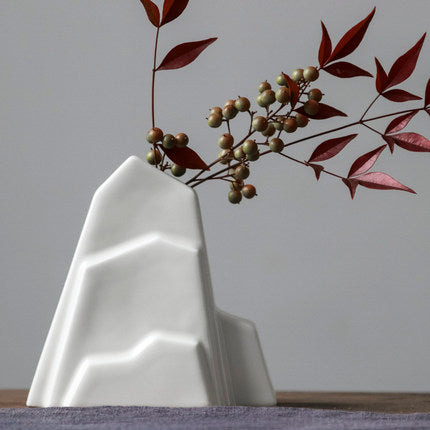 Ceramic Rockery Elegance: Modern Home Decor Collection