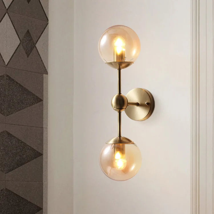 The Astoria Multi-Sphere Glass Chandelier