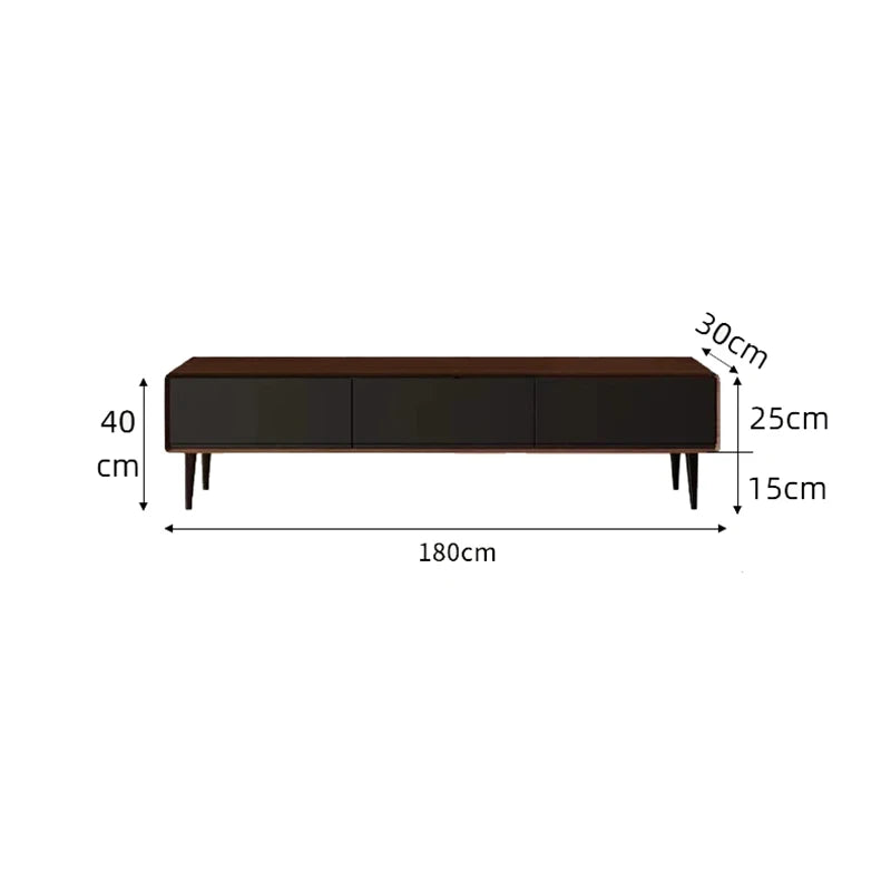 Ellington Collection | Hairpin-Legged Danish-Inspired Walnut Console - captured in a curated lifestyle vignette in a Mid-Century Modern entryway setting.