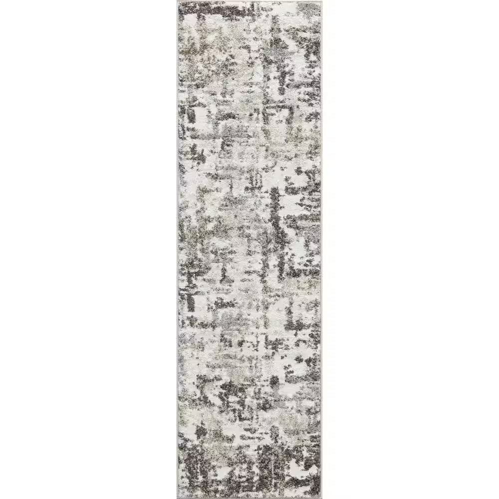 Charlotte Collection Atlantis Ivory 2 Ft. X 7 Ft. 3 In. Runner Rug