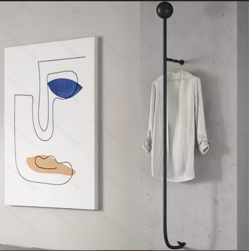 The Ellington Brushed Steel Hanging Rod