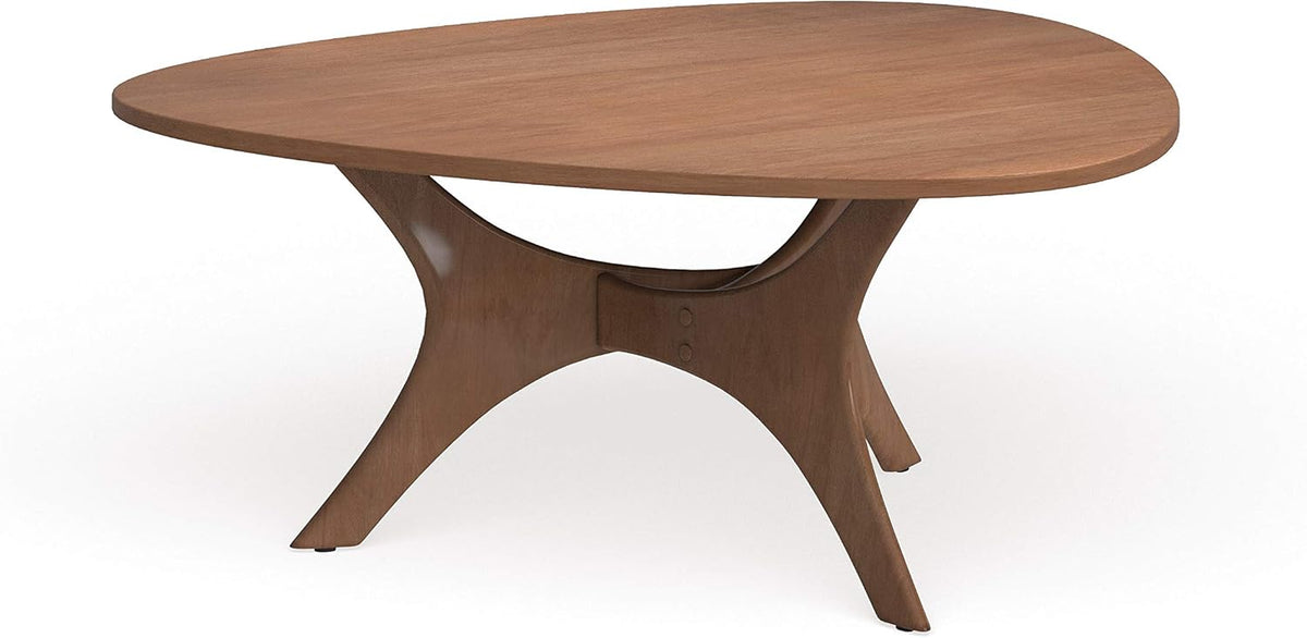 Wood Coffee Table Mid-Century Modern Finish