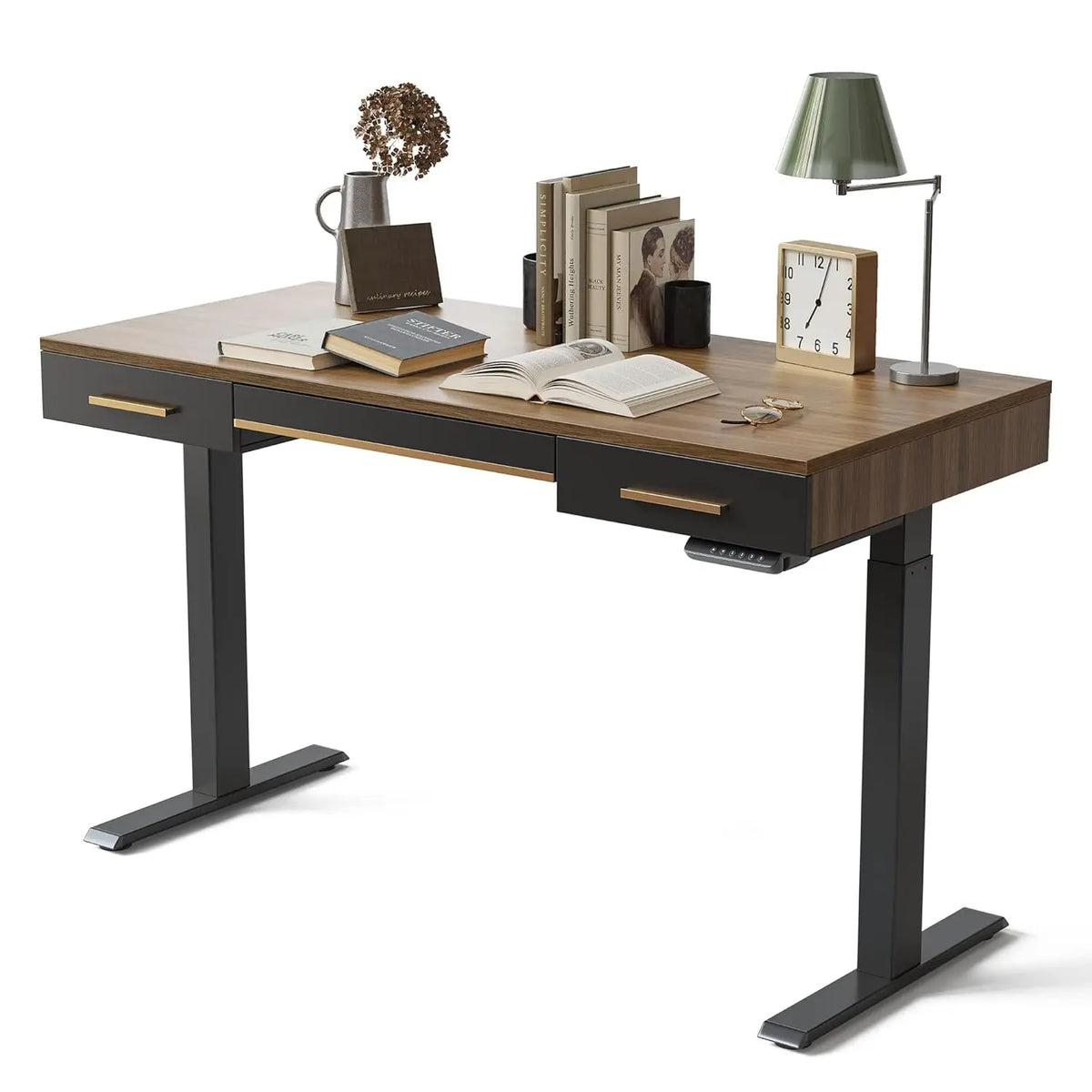 The Astoria Walnut Standing Desk