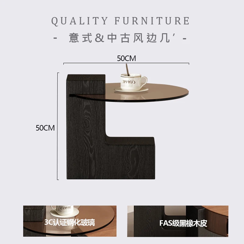 The Fontaine Wabi-Sabi Walnut Table