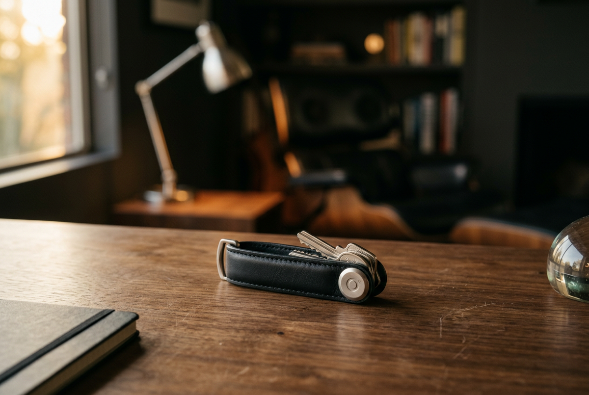 Orbitkey Key Organizer Pro in Leather | Silent Carry
