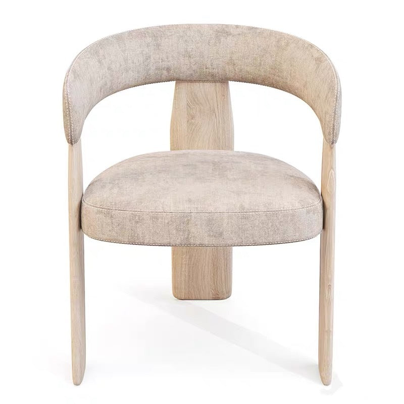 Dresden Collection | Hairpin-Legged Steel-Framed Walnut & Steel Dining Chair - highlighting material texture and craftsmanship detail in a Mid-Century Modern dining room setting.