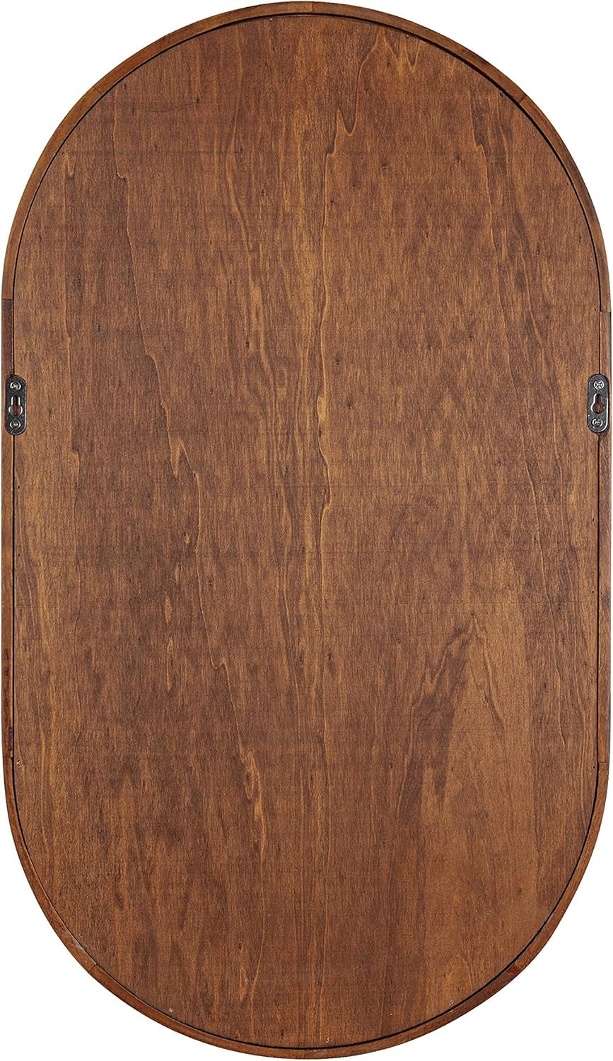 Hutton Midcentury Capsule Wall Shelf; 16 X 28; Walnut Brown; Geometric Decorative Shelves for Wall
