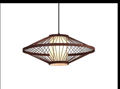 Havana Collection | Sculptural Brass-Accented Woven Rattan Chandelier - featuring close-up joinery and artisanal finish quality in a Mid-Century Modern living room setting.