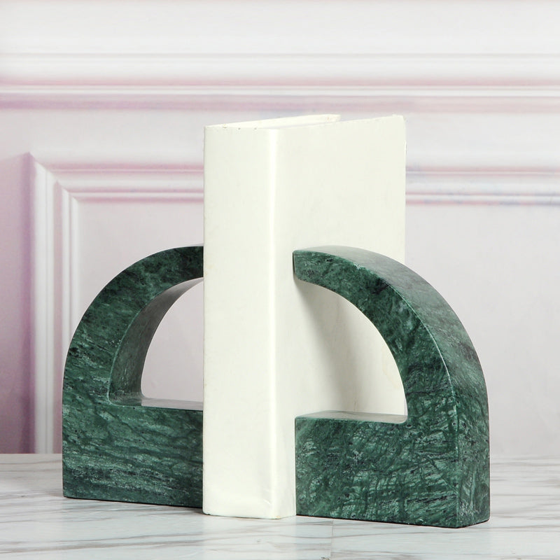 The Belmont Carrara Bookends