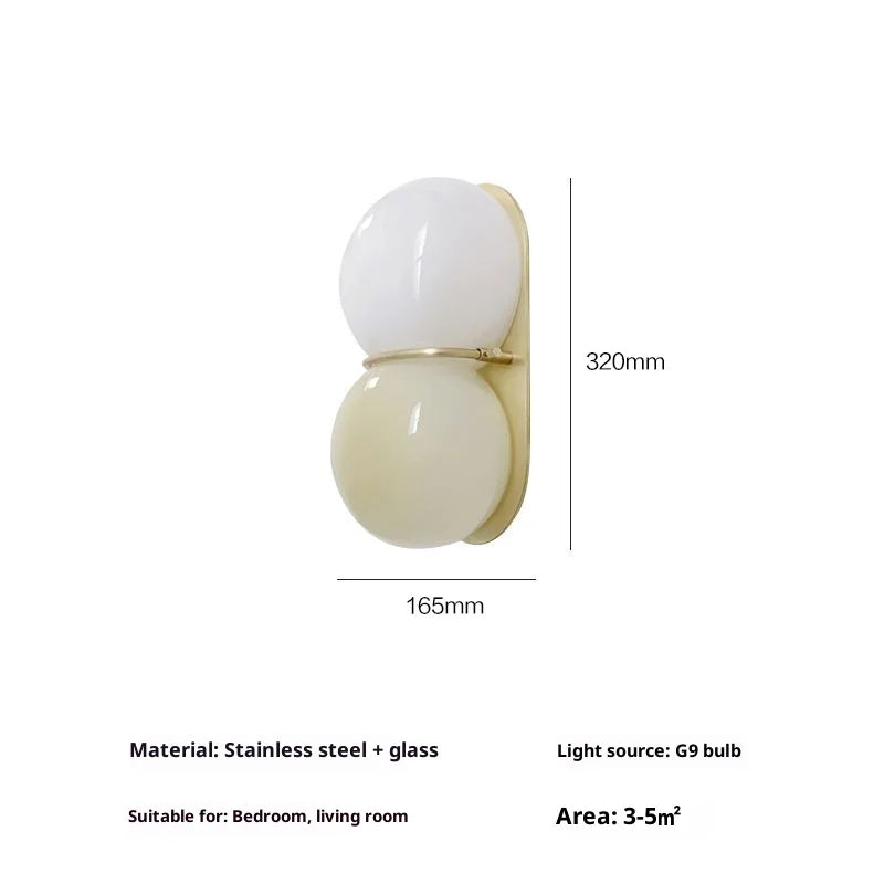 Belmont Collection | Angular Steel-Framed French Cream Sconce - demonstrating proportional harmony within the collection in a Mid-Century Modern living room setting.