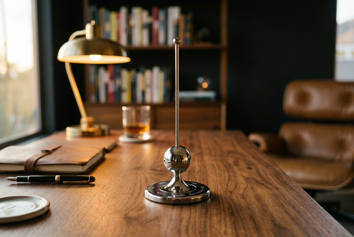 Precision Machined Decision Maker | Chrome Pendulum