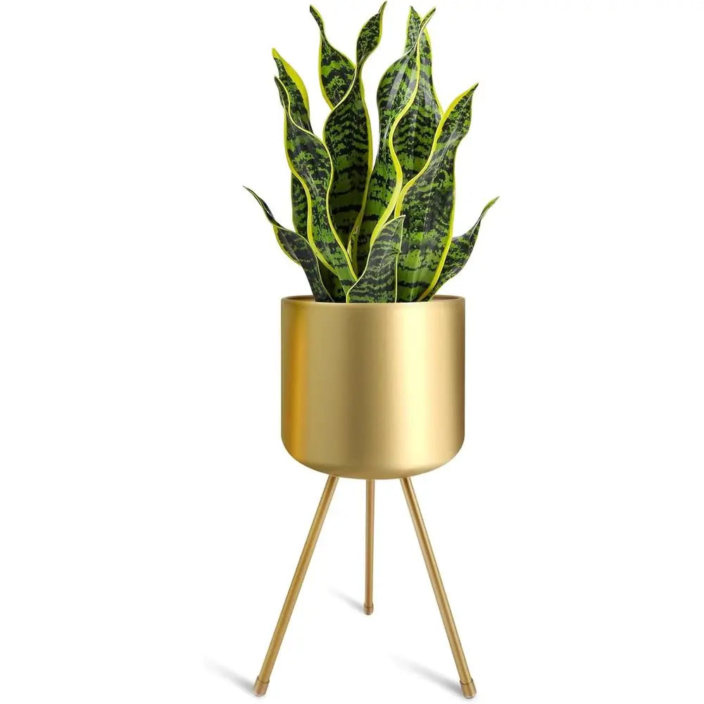 The Fontaine Brass Flowerpot