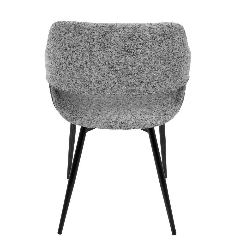 Elevate Your Space with the Stylish Margarite Mid-Century Grey Dining Chairs (Set of 2)! 🪑✨