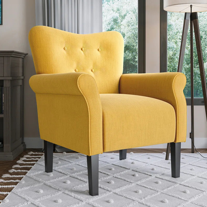 30.3" Wide Tufted Upholstered Armchair