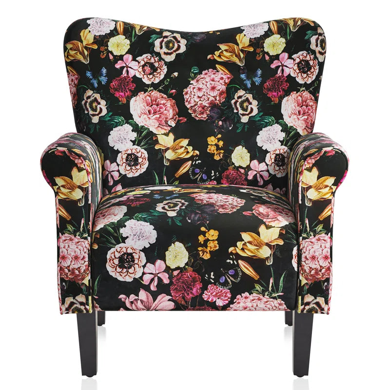 30.3" Wide Tufted Upholstered Armchair
