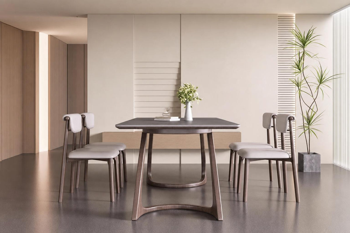 The Fontaine Walnut Dining Table